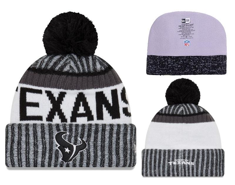 Men's Houston Texans New Era 2018 NFL Knit Beanie Hat