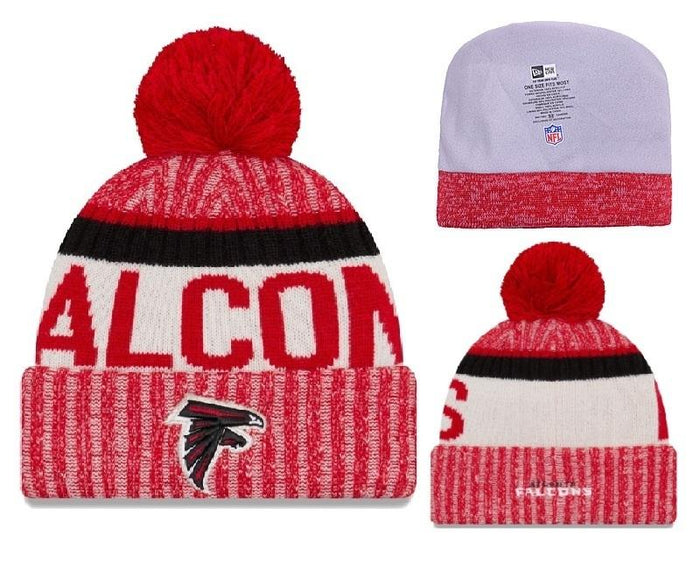 Men's Atlanta Falcons New Era 2018 NFL Knit Beanie Hat