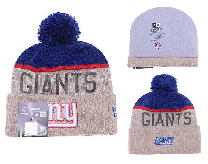 Men's New York New Era 2018 NFL Knit Beanie Hat