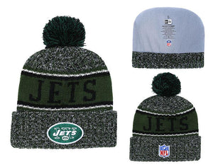 Men's New York Jets New Era 2018 NFL Knit Beanie Hat