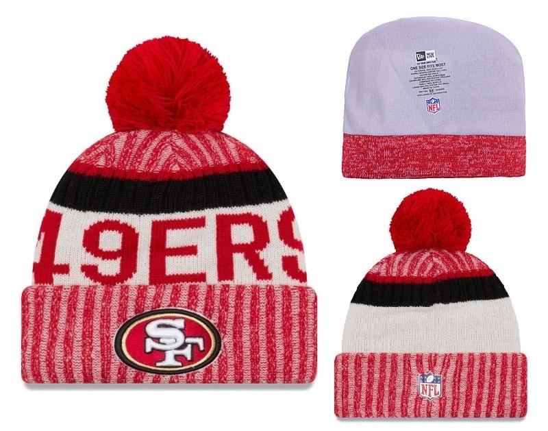 Men's San Francisco 49ers New Era 2018 NFL Knit Beanie Hat