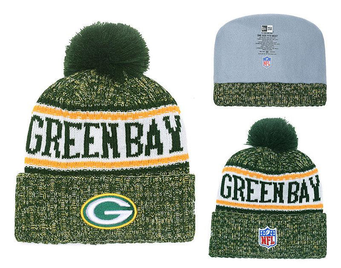 Men's Green Bay Packers New Era 2018 NFL Knit Beanie Hat