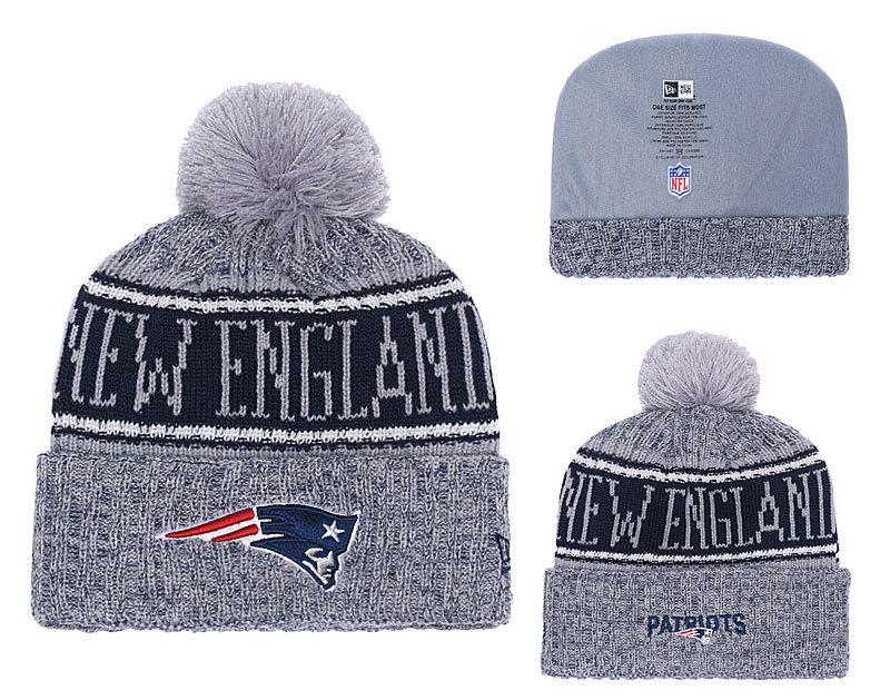 Men's New England Patriots New Era 2018 NFL Knit Beanie Hat