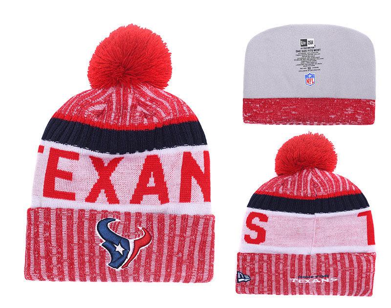 Men's Houston Texans New Era 2018 NFL Knit Beanie Hat