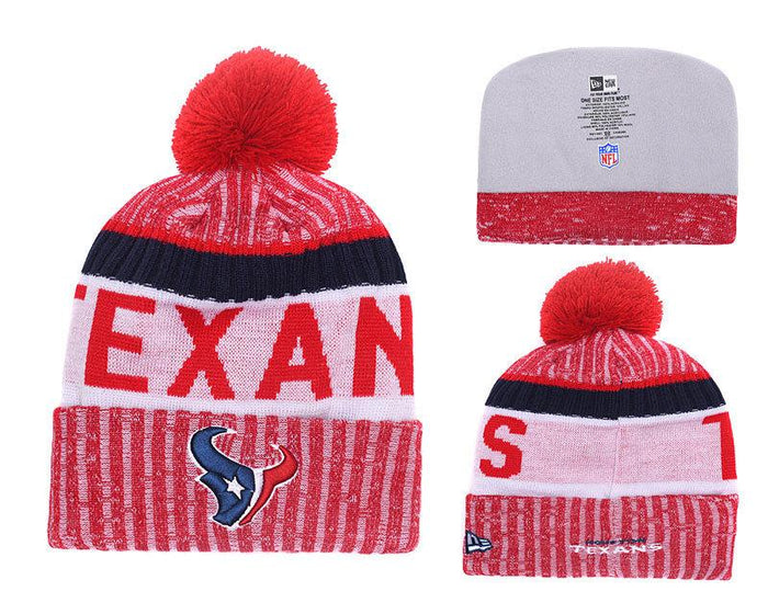 Men's Houston Texans New Era 2018 NFL Knit Beanie Hat