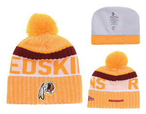 Men's Washington Redskins New Era 2018 NFL Knit Beanie Hat
