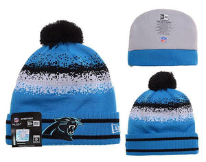 Men's Carolina Panthers New Era 2018 NFL Knit Beanie Hat