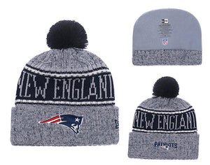 Men's New England Patriots New Era 2018 NFL Knit Beanie Hat