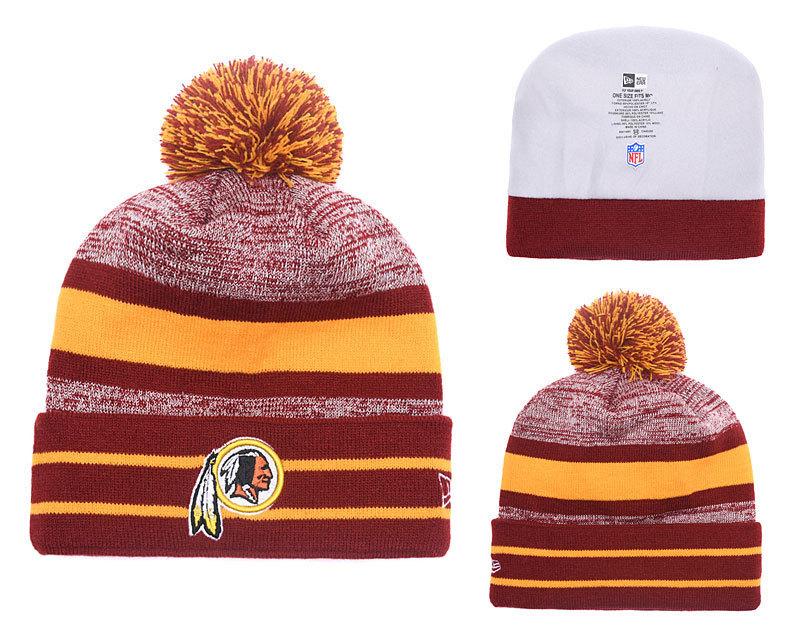 Men's Washington Redskins New Era 2018 NFL Knit Beanie Hat