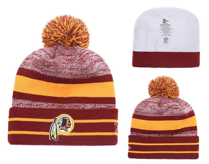 Men's Washington Redskins New Era 2018 NFL Knit Beanie Hat