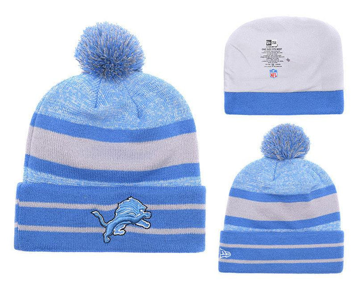 Men's Detroit Lions New Era 2018 NFL Knit Beanie Hat