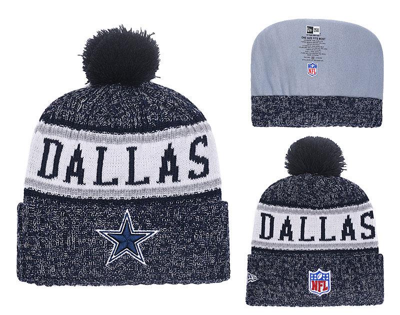Men's Dallas Cowboys New Era 2018 NFL Knit Beanie Hat