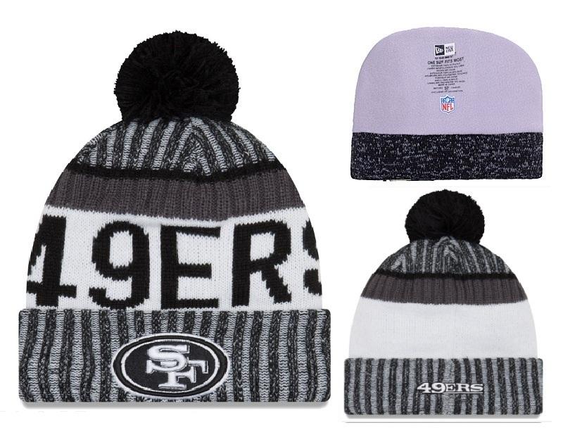 Men's San Francisco 49ers New Era 2018 NFL Knit Beanie Hat