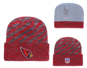 Men's Arizona Cardinals Cardinal New Era 2018 NFL Knit Beanie Hat