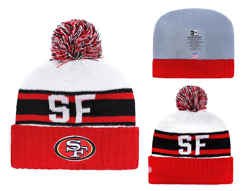 Men's San Francisco 49ers New Era 2018 NFL Knit Beanie Hat