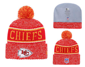 Men's Kansas City Chiefs New Era 2018 NFL Knit Beanie Hat