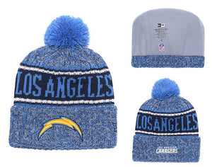 Men's San Diego Chargers New Era 2018 NFL Knit Beanie Hat