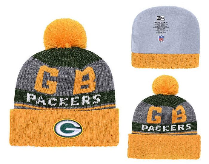 Men's Green Bay Packers New Era 2018 NFL Knit Beanie Hat