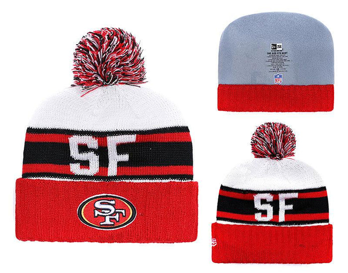 Men's San Francisco 49ers New Era 2018 NFL Knit Beanie Hat