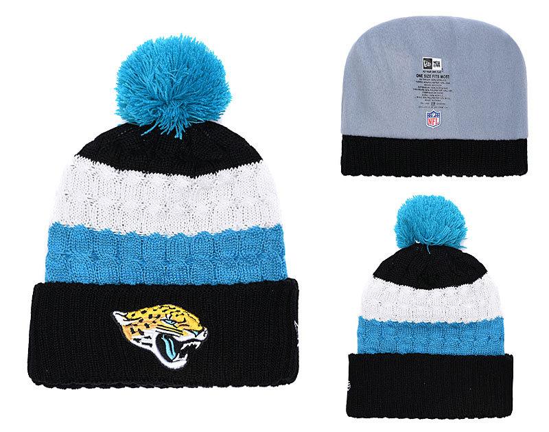 Men's Jacksonville Jaguars New Era 2018 NFL Knit Beanie Hat