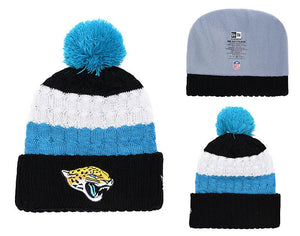 Men's Jacksonville Jaguars New Era 2018 NFL Knit Beanie Hat
