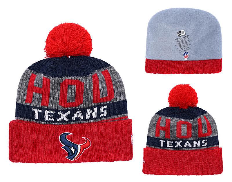 Men's Houston Texans New Era 2018 NFL Knit Beanie Hat