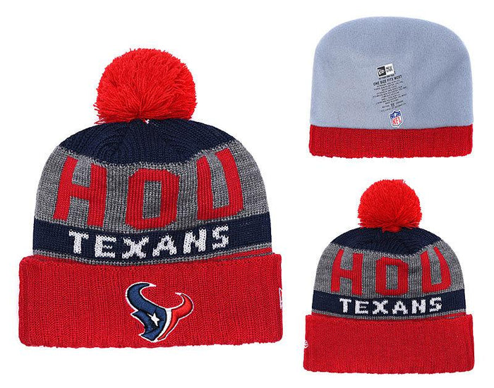 Men's Houston Texans New Era 2018 NFL Knit Beanie Hat