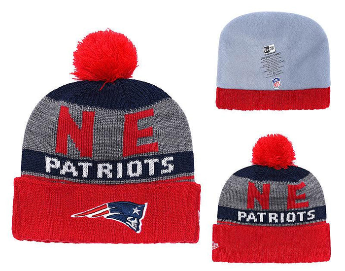 Men's New England Patriots New Era 2018 NFL Knit Beanie Hat