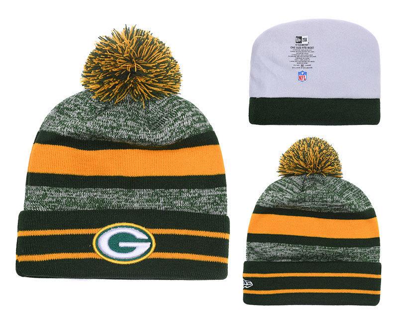 Men's Green Bay Packers New Era 2018 NFL Knit Beanie Hat