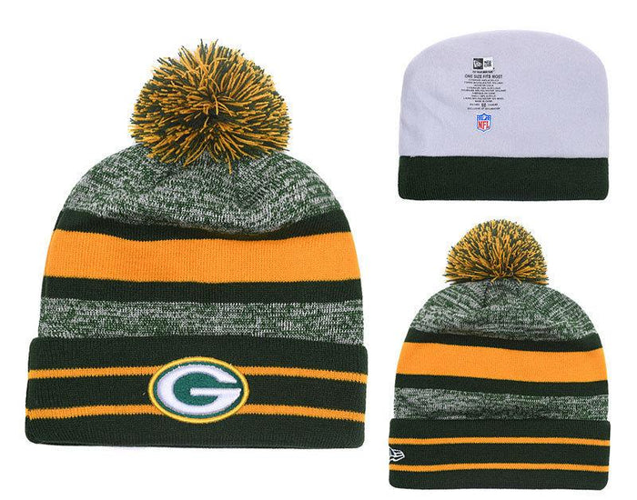Men's Green Bay Packers New Era 2018 NFL Knit Beanie Hat