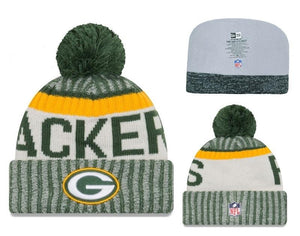 Men's Green Bay Packers New Era 2018 NFL Knit Beanie Hat