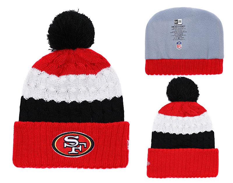 Men's San Francisco 49ers New Era 2018 NFL Knit Beanie Hat