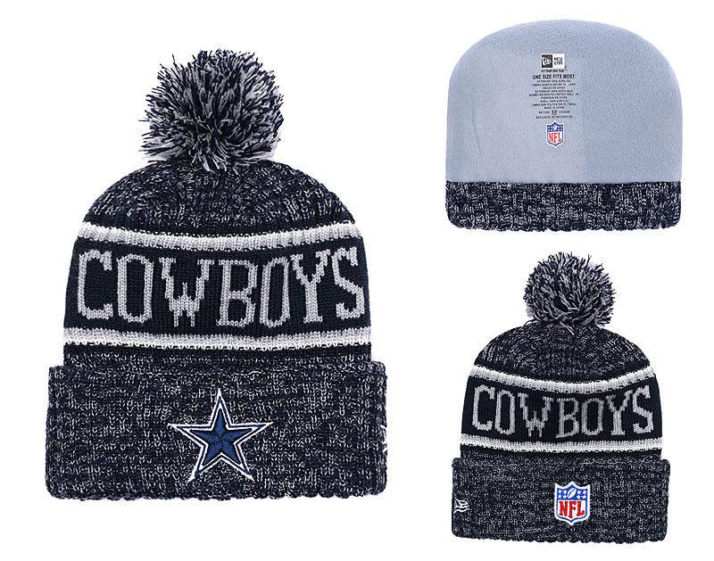 Men's Dallas Cowboys New Era 2018 NFL Knit Beanie Hat