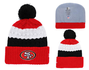 Men's San Francisco 49ers New Era 2018 NFL Knit Beanie Hat