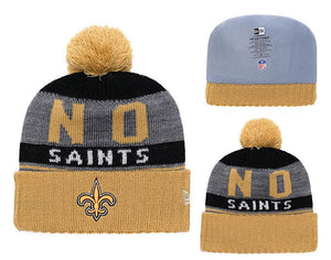 Men's New Orleans Saints New Era 2018 NFL Knit Beanie Hat