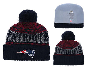 Men's New England Patriots New Era 2018 NFL Knit Beanie Hat