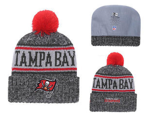 Men's Tampa Bay Buccaneers New Era 2018 NFL Knit Beanie Hat