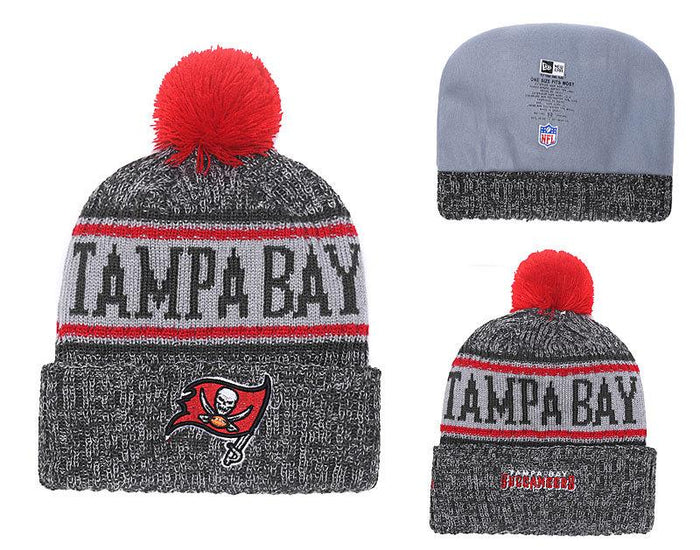 Men's Tampa Bay Buccaneers New Era 2018 NFL Knit Beanie Hat