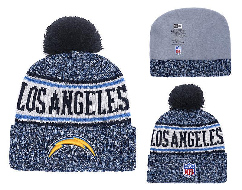 Men's San Diego Chargers New Era 2018 NFL Knit Beanie Hat
