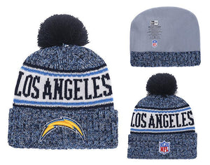 Men's San Diego Chargers New Era 2018 NFL Knit Beanie Hat