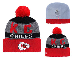 Men's Kansas City Chiefs New Era 2018 NFL Knit Beanie Hat