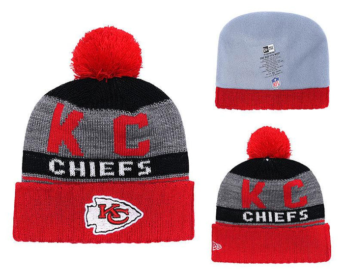 Men's Kansas City Chiefs New Era 2018 NFL Knit Beanie Hat