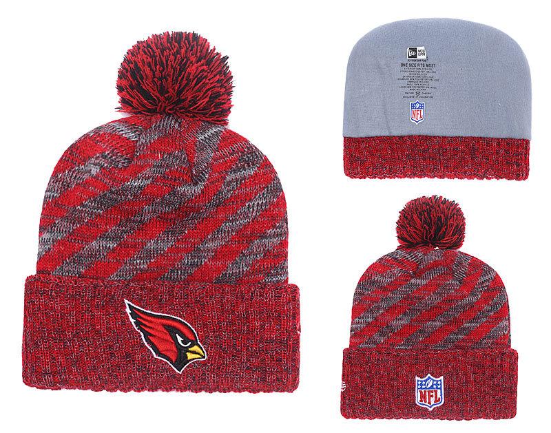 Men's Arizona Cardinals Cardinal New Era 2018 NFL Knit Beanie Hat