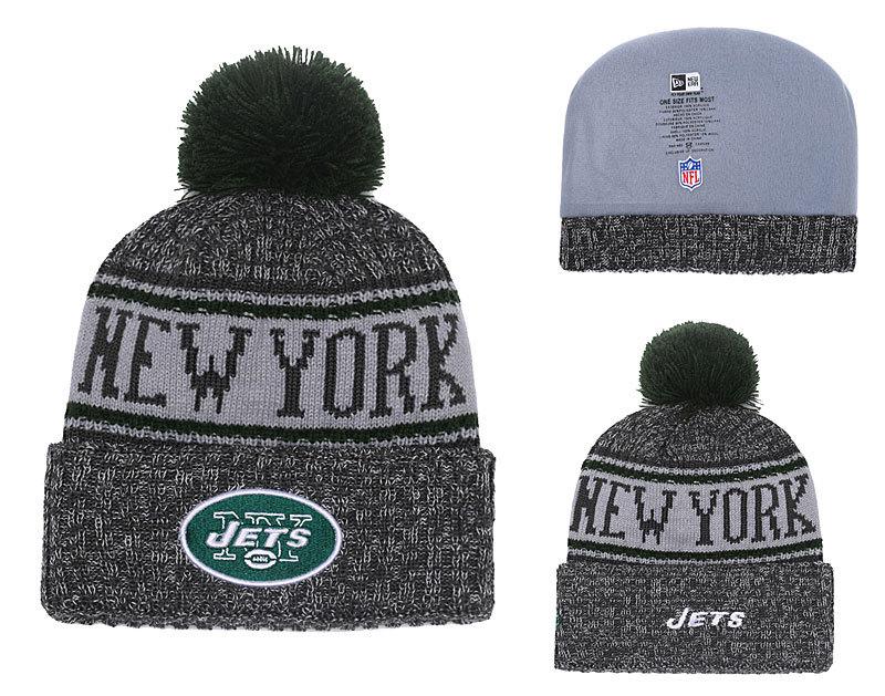 Men's New York Jets New Era 2018 NFL Knit Beanie Hat