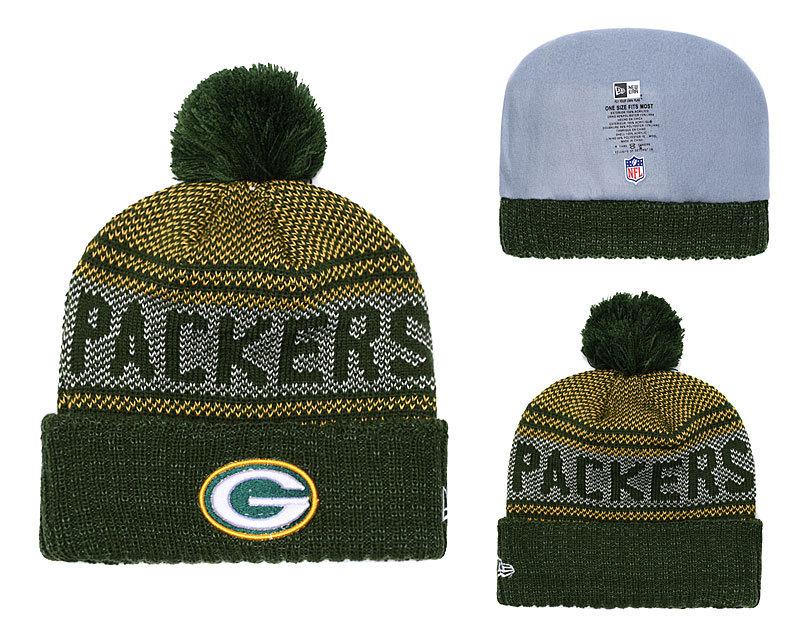 Men's Green Bay Packers New Era 2018 NFL Knit Beanie Hat