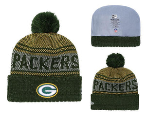 Men's Green Bay Packers New Era 2018 NFL Knit Beanie Hat