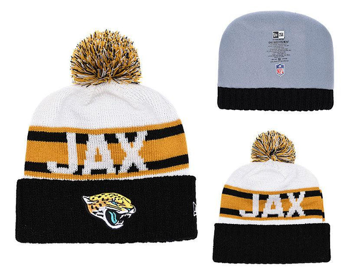 Men's Jacksonville Jaguars New Era 2018 NFL Knit Beanie Hat