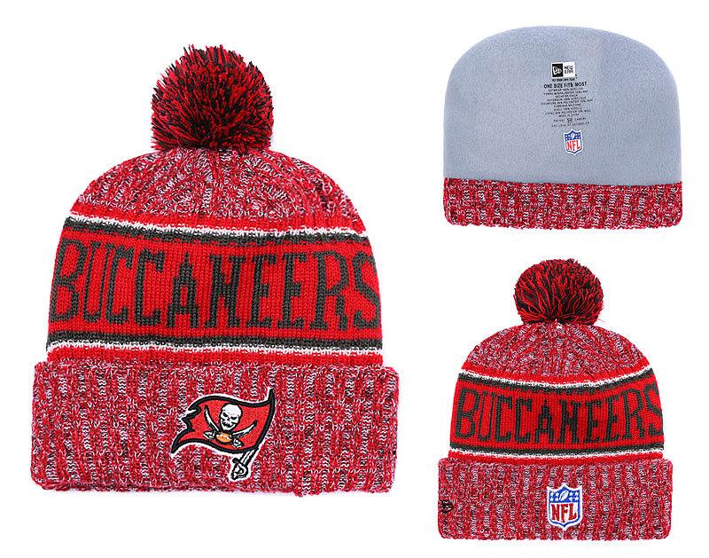 Men's Tampa Bay Buccaneers New Era 2018 NFL Knit Beanie Hat