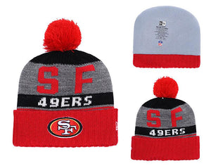 Men's San Francisco 49ers New Era 2018 NFL Knit Beanie Hat
