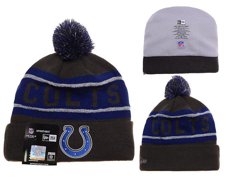 Men's Indianapolis Colts New Era 2018 NFL Knit Beanie Hat